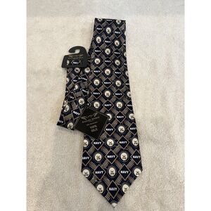 Eagles Wings United States Navy‎ Tribute Symbols Men's Necktie 100% Silk NWT